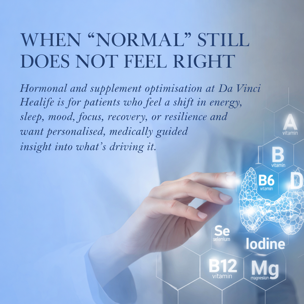 Hormonal and Supplement Optimisation