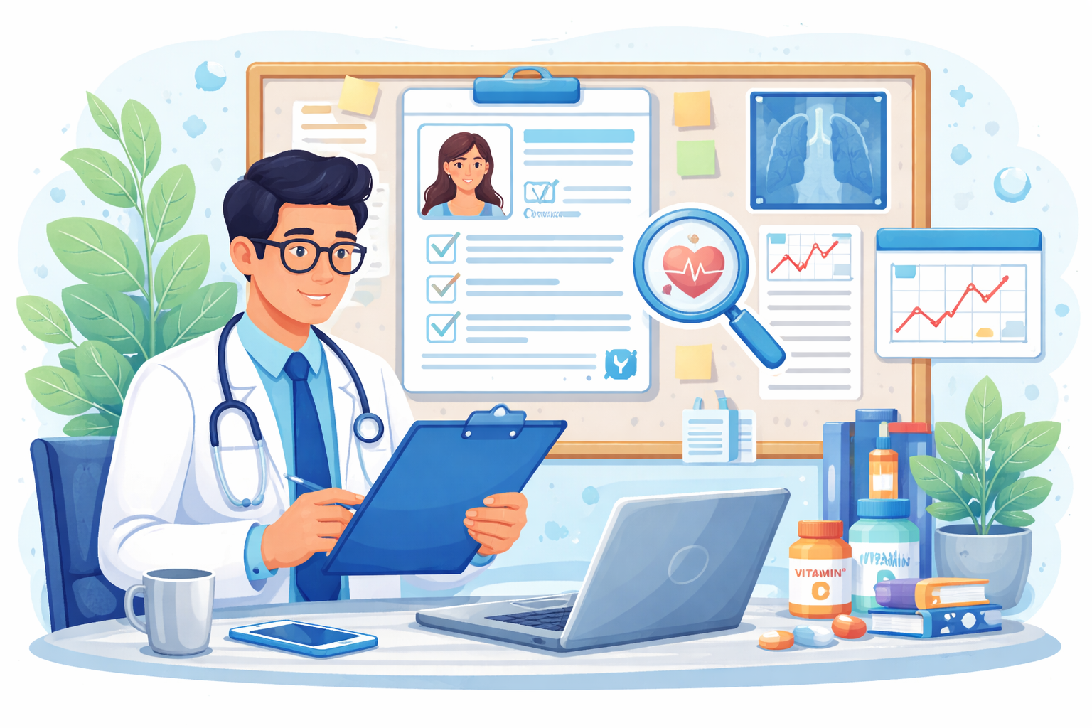 Doctor perspective visual