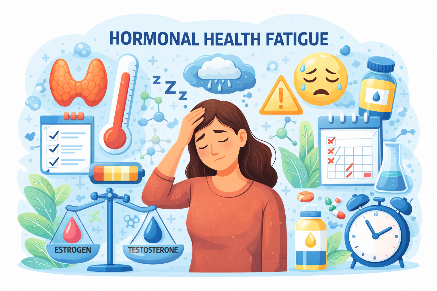 Hormonal health visual