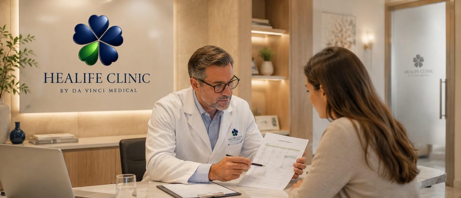 Hormonal and supplement optimisation consultation at Da Vinci Healife Kuala Lumpur