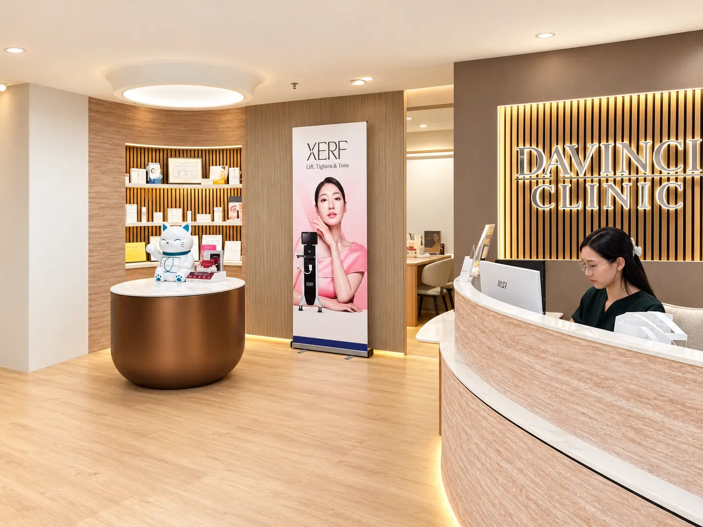A welcoming clinic reception